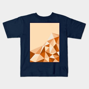 Geo Range orange Kids T-Shirt